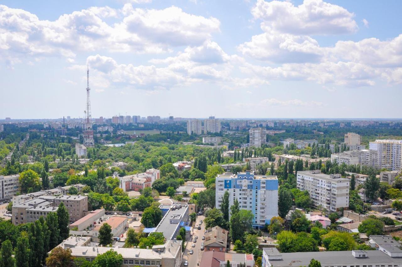 Лофт На 26 Этаже Odessa Exterior foto